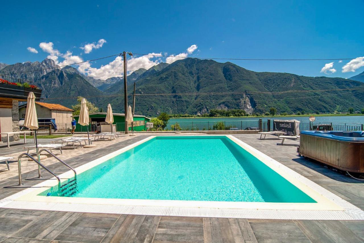 Dascio Dolce Ferienwohnung Panorama Balkon Am See المظهر الخارجي الصورة