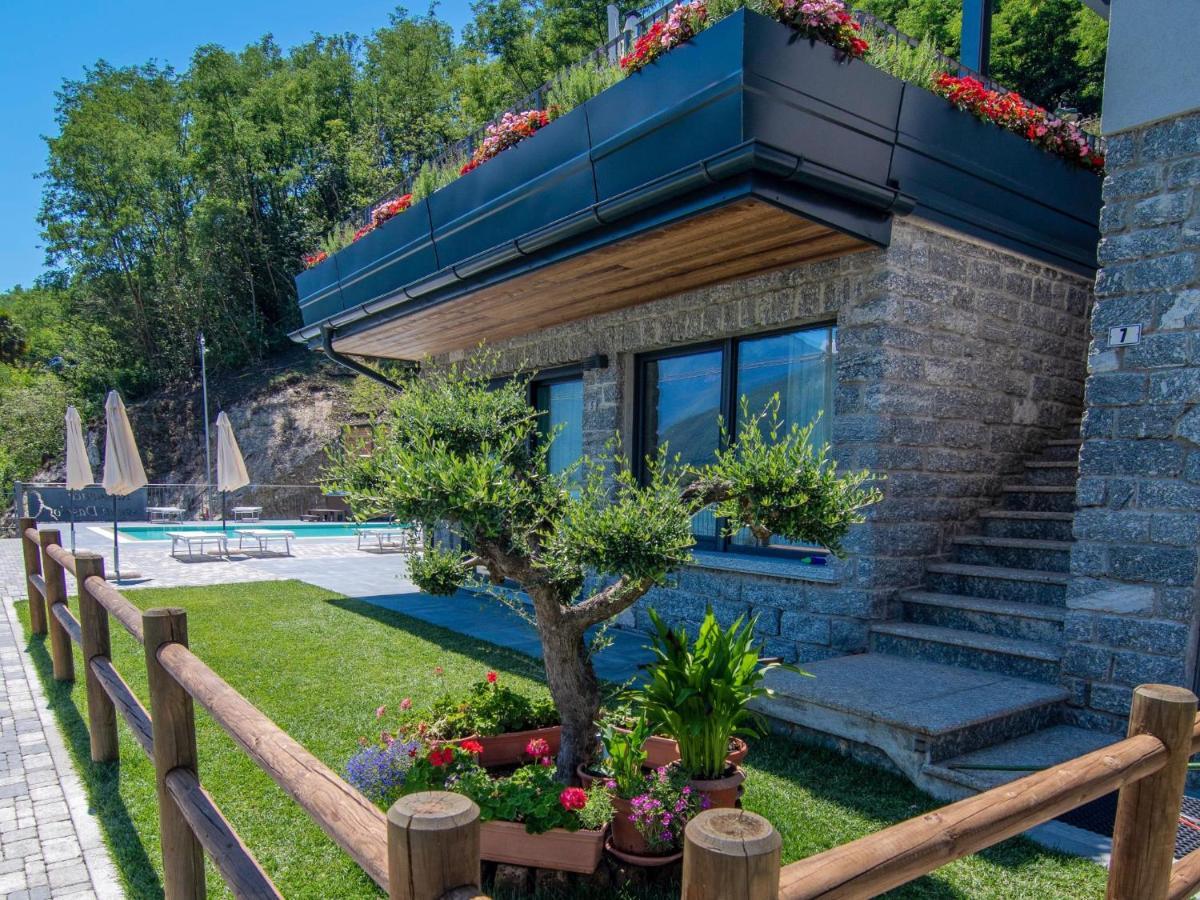 Dascio Dolce Ferienwohnung Panorama Balkon Am See المظهر الخارجي الصورة