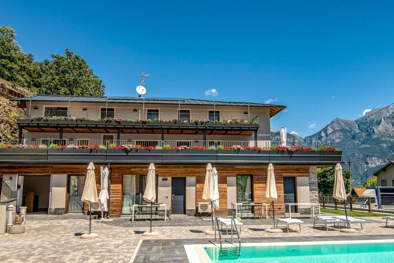 Dascio Dolce Ferienwohnung Panorama Balkon Am See المظهر الخارجي الصورة