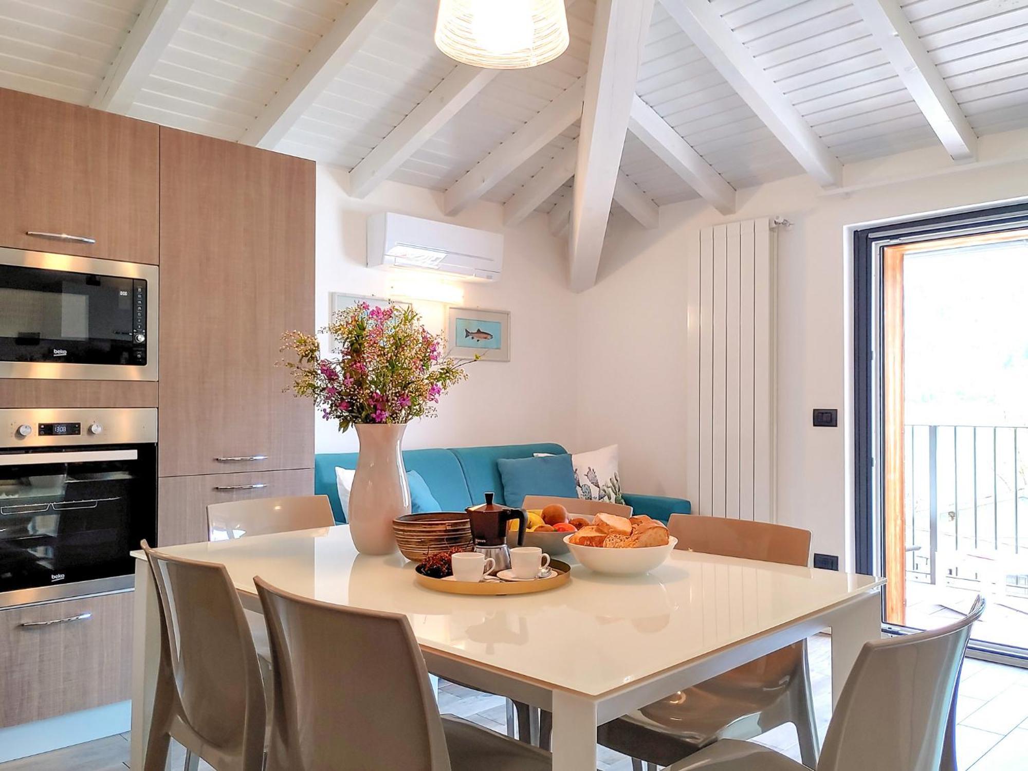 Dascio Dolce Ferienwohnung Panorama Balkon Am See المظهر الخارجي الصورة
