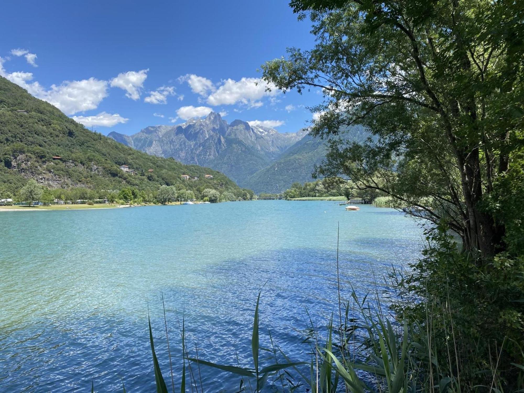 Dascio Dolce Ferienwohnung Panorama Balkon Am See المظهر الخارجي الصورة
